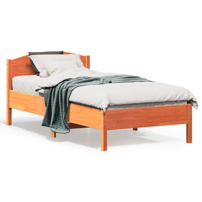 Letto Senza Materasso In Legno Massello Di Pino