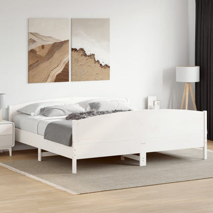 Letto Senza Materasso In Legno Massello Di Pino
