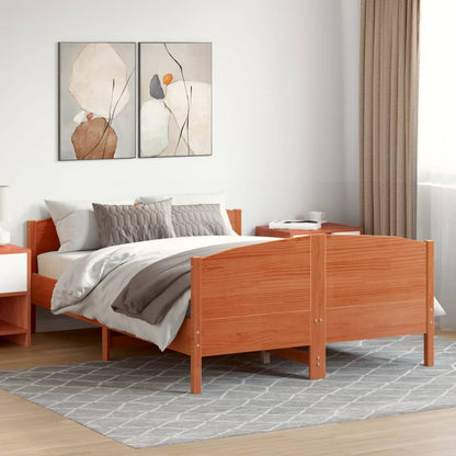 Letto Senza Materasso In Legno Massello Di Pino