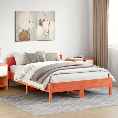 Letto Senza Materasso In Legno Massello Di Pino