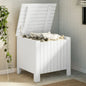Contenitore Con Coperchio Rana 100X49X54Cm Massello Pino Bianco