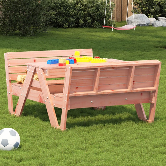 Tavolo Da Picnic Per Bambini 88X122X58Cm Legno Massello Douglas