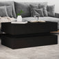 Tavolino Da Salotto Con Luci Led 90X50X40 Cm
