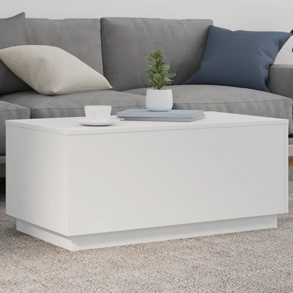 Tavolino Da Salotto Con Luci Led 90X50X40 Cm