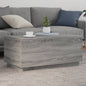 Tavolino Da Salotto Con Luci Led 90X50X40 Cm