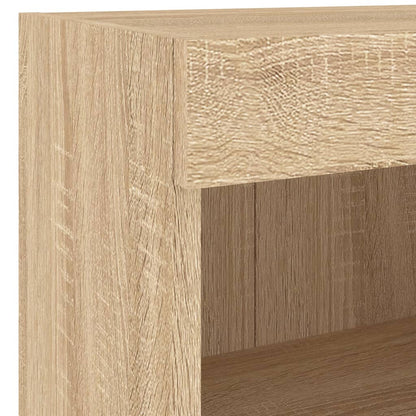 Mobili Tv A Muro Con Led 7Pz Legno Multistrato