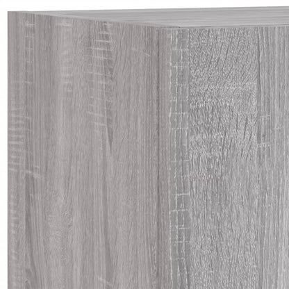 Mobili Tv A Muro Con Led 4Pz In Legno Multistrato