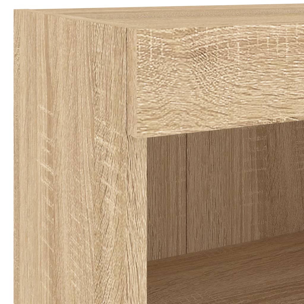Mobili Tv A Muro Con Led 5Pz Legno Multistrato