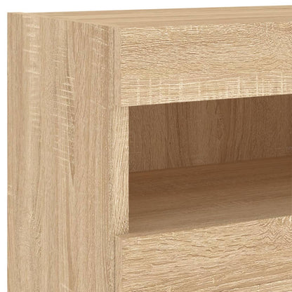 Mobili Tv A Muro Con Led 5Pz Legno Multistrato