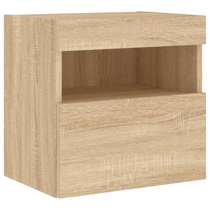 Mobili Tv A Muro Con Led 5Pz Legno Multistrato