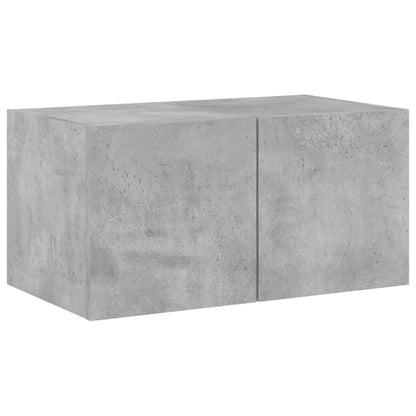 Mobili Tv A Muro Con Led 4Pz Legno Multistrato