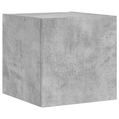 Mobili Tv A Muro Con Led 4Pz Legno Multistrato