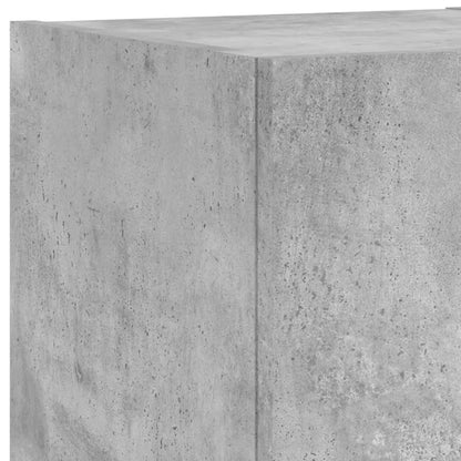 Mobili Tv A Muro Con Led 4Pz Legno Multistrato