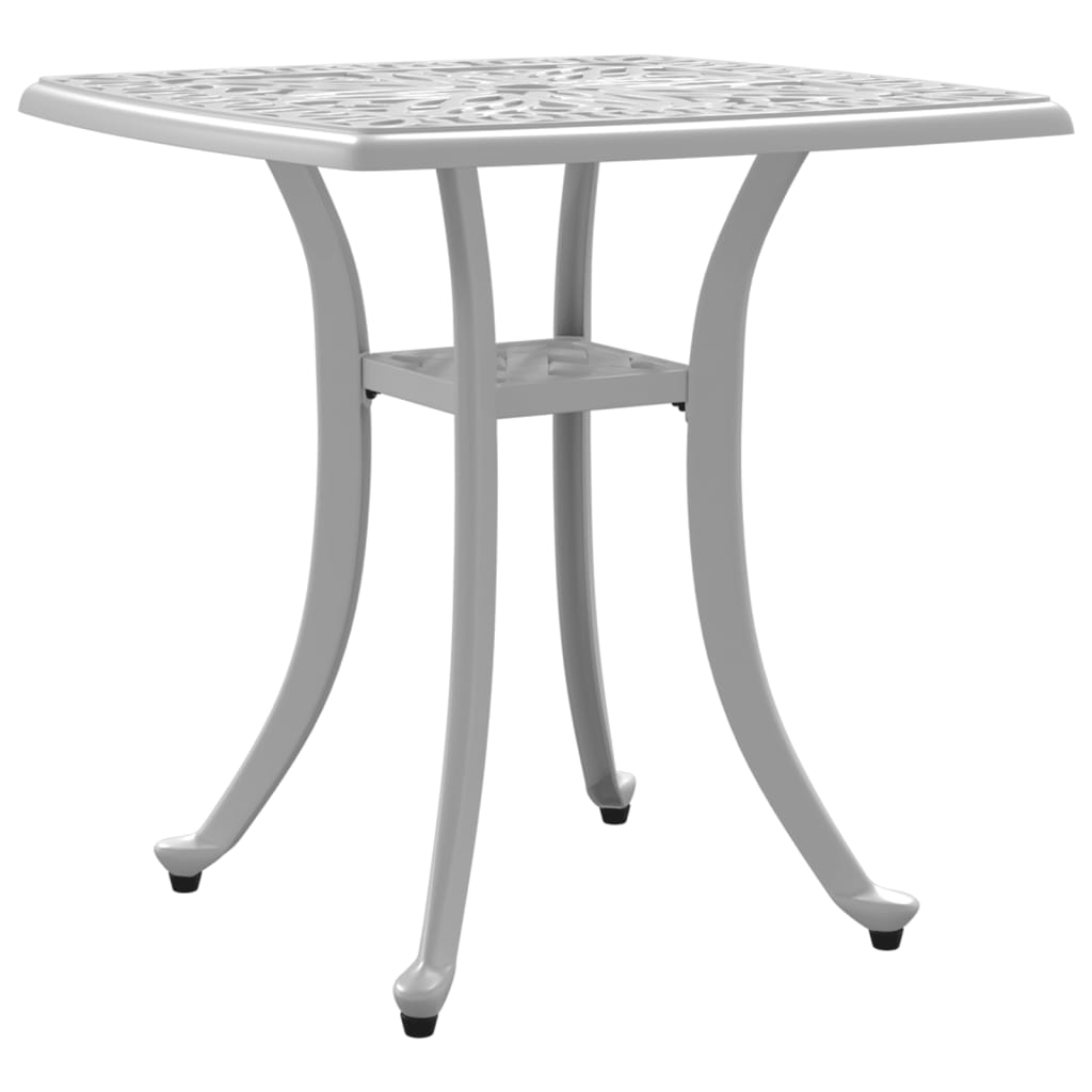 Tavolo Da Giardino 53X53X53 Cm In Alluminio Pressofuso