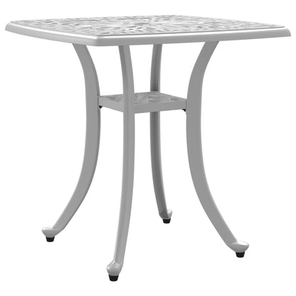 Tavolo Da Giardino 53X53X53 Cm In Alluminio Pressofuso