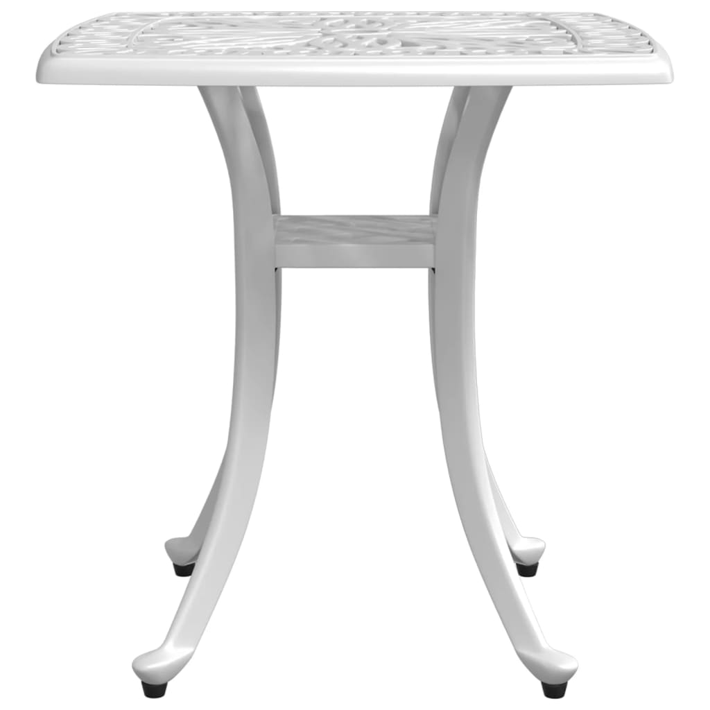Tavolo Da Giardino 53X53X53 Cm In Alluminio Pressofuso