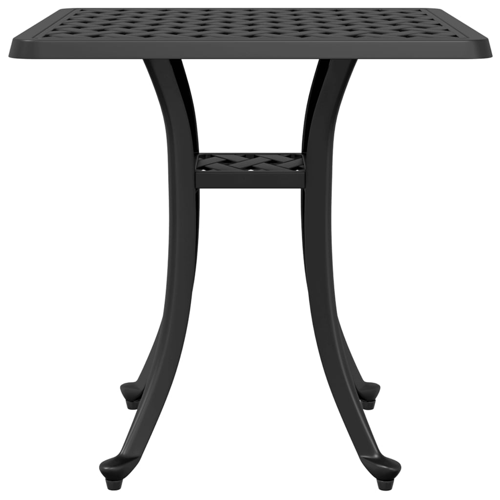 Tavolo Da Giardino 53X53X53 Cm In Alluminio Pressofuso