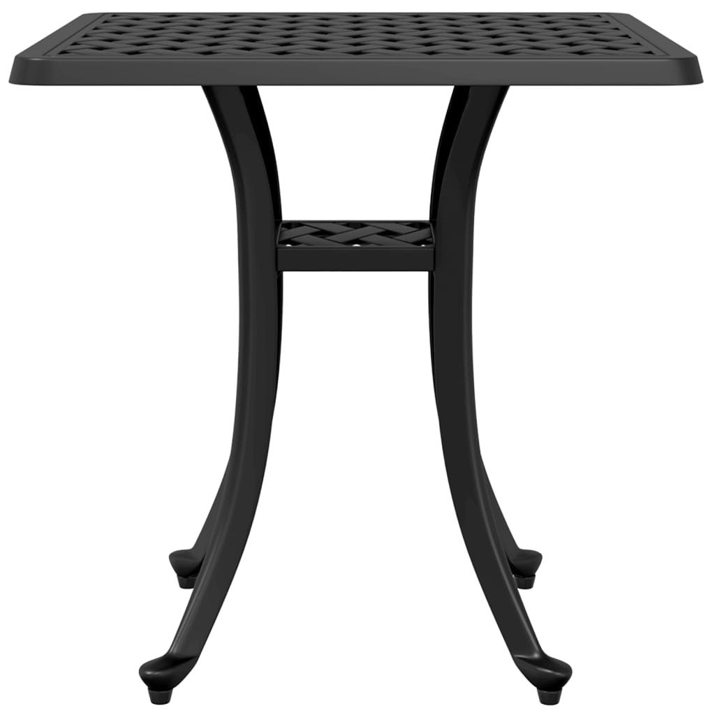Tavolo Da Giardino 53X53X53 Cm In Alluminio Pressofuso