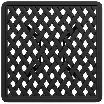 Tavolo Da Giardino 53X53X53 Cm In Alluminio Pressofuso