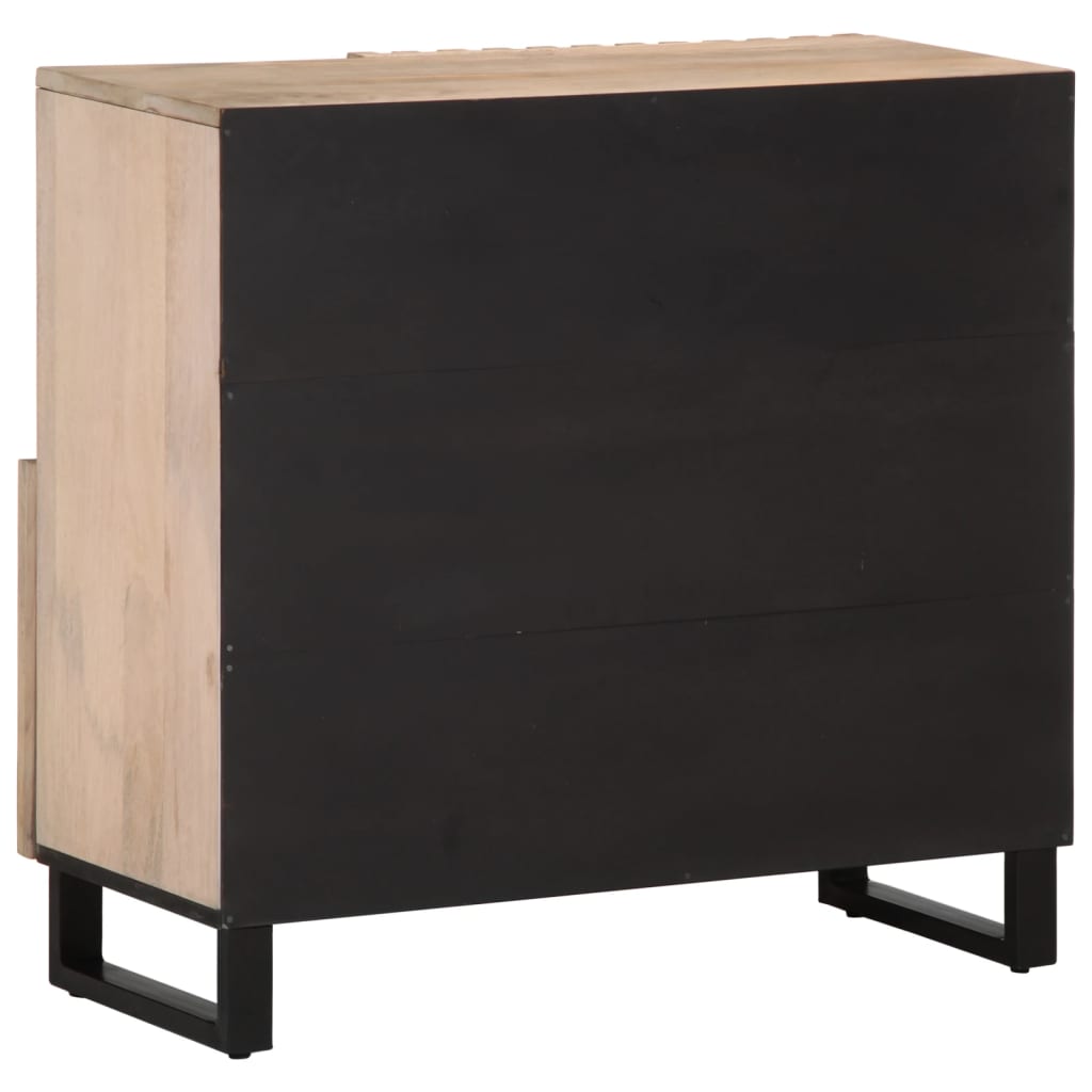 Credenza 80X34X75 Cm In Marrone Chiaro