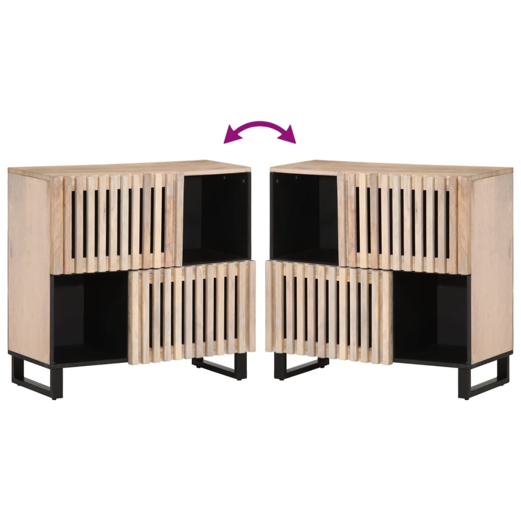 Credenza 80X34X75 Cm In Marrone Chiaro