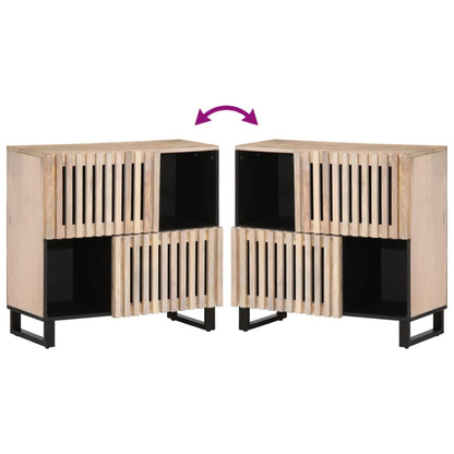 Credenza 80X34X75 Cm In Marrone Chiaro