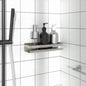Mensola Per Doccia 23X6,5X6 Cm In Acciaio Inox 304 Spazzolato