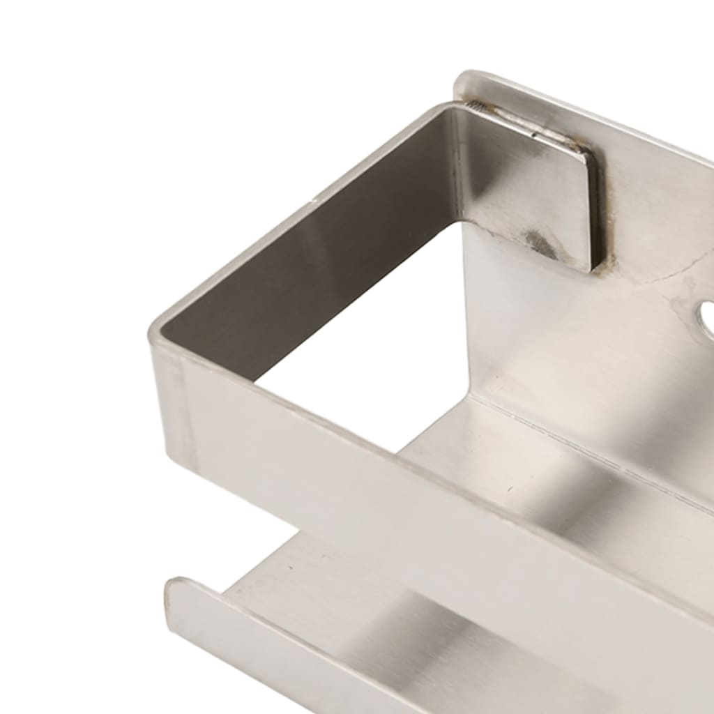 Mensola Per Doccia 23X6,5X6 Cm In Acciaio Inox 304 Spazzolato