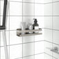 Mensola Per Doccia 23X6,5X6 Cm In Acciaio Inox 304 Spazzolato