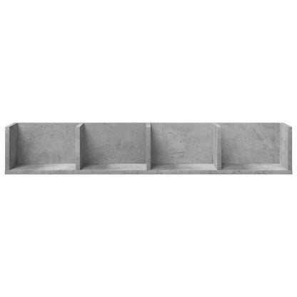 Mobili Parete 2 Pz 99X18X16,5 Cm In Multistrato Grigio Cemento