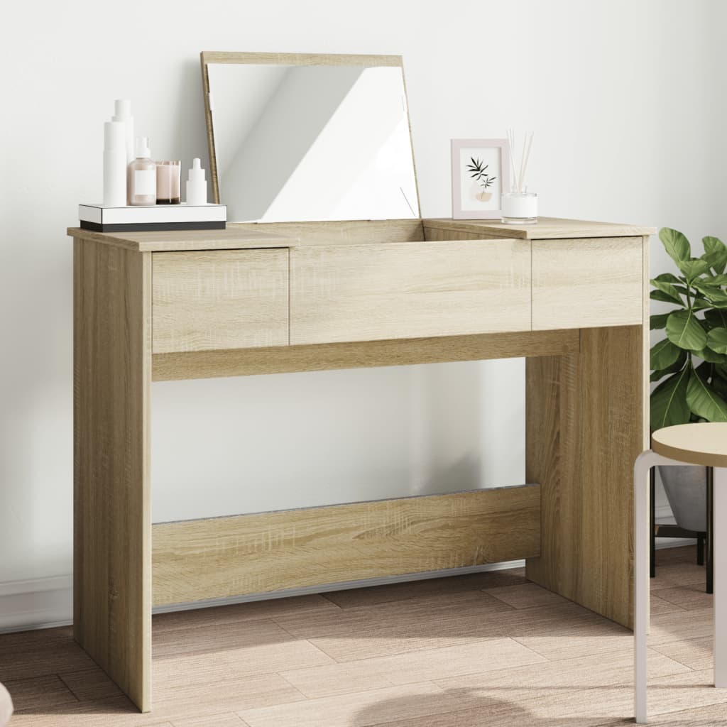 Toeletta Con Specchio 100X45X76 Cm