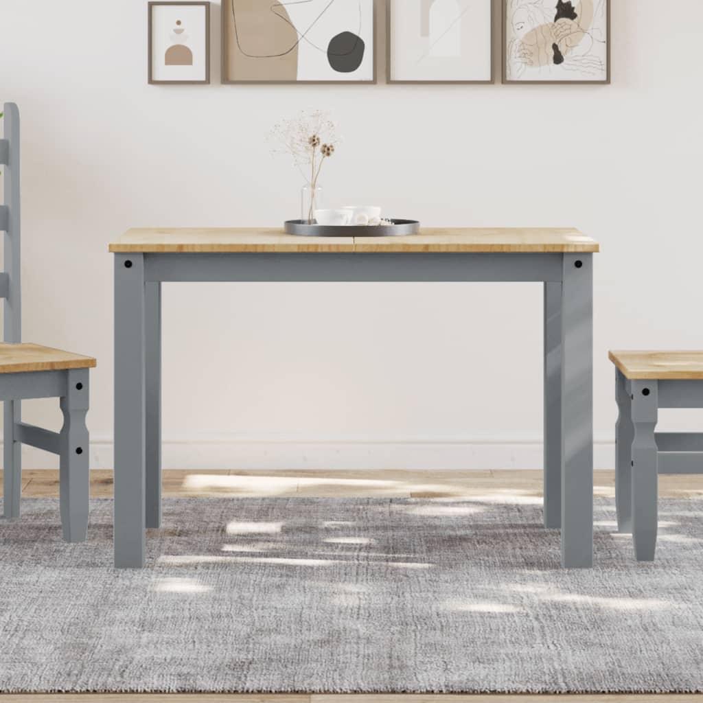 Tavolo Da Pranzo Panama 112X60X75 Cm Legno Massello Pino