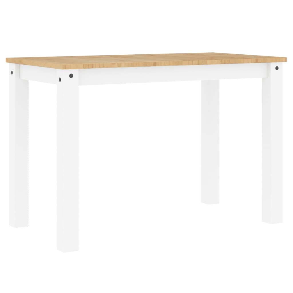 Tavolo Da Pranzo Panama 112X60X75 Cm Legno Massello Pino