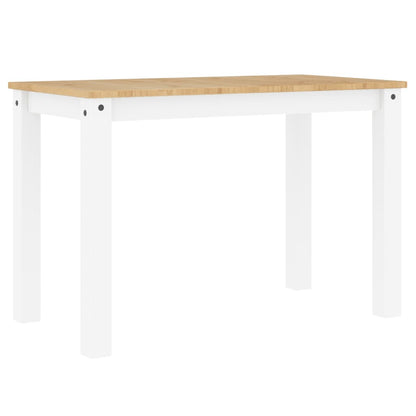 Tavolo Da Pranzo Panama 112X60X75 Cm Legno Massello Pino