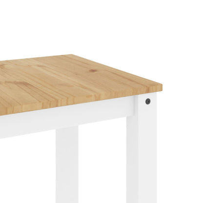 Tavolo Da Pranzo Panama 112X60X75 Cm Legno Massello Pino