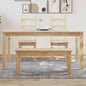 Tavolo Da Pranzo Panama 112X60X75 Cm Legno Massello Pino