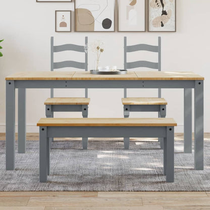 Tavolo Da Pranzo Panama 112X60X75 Cm Legno Massello Pino