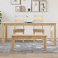 Tavolo Da Pranzo Panama 112X60X75 Cm Legno Massello Pino