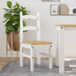 Sedie Da Pranzo 2 Pz Grigie 40X46X99 Cm Legno Massello Di Pino