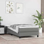 Materasso A Molle Insacchettate Rigidità Media 100X200X20 Cm Grigio Scuro