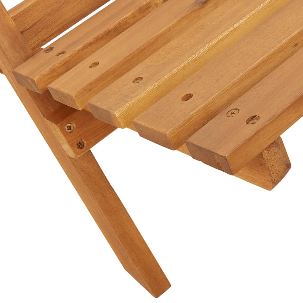 Sedie Da Giardino Pieghevoli 6Pz Legno Massello Di Acacia