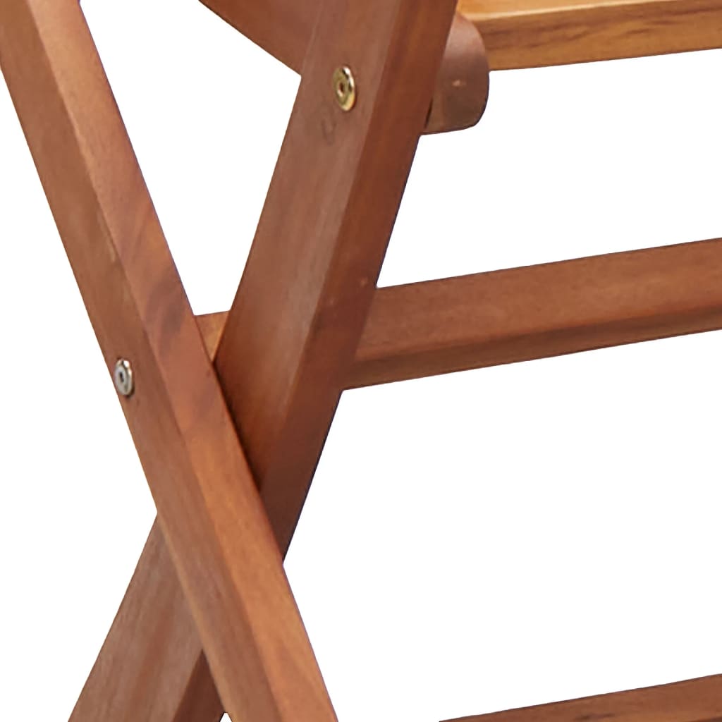 Sedie Da Giardino Pieghevoli 6 Pz 51X66X95 Cm Legno Di Acacia