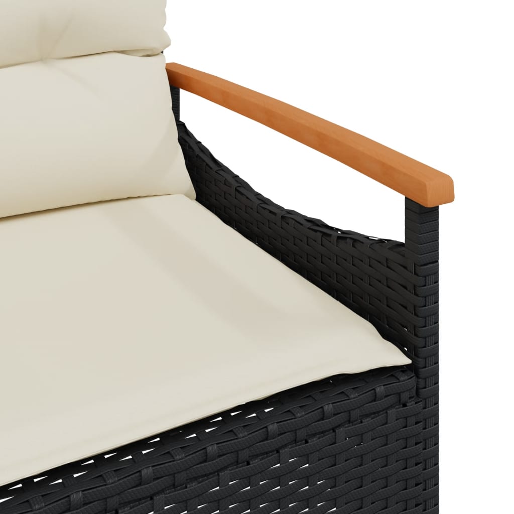 Set Divani Da Giardino 4 Pz Con Cuscini In Polyrattan