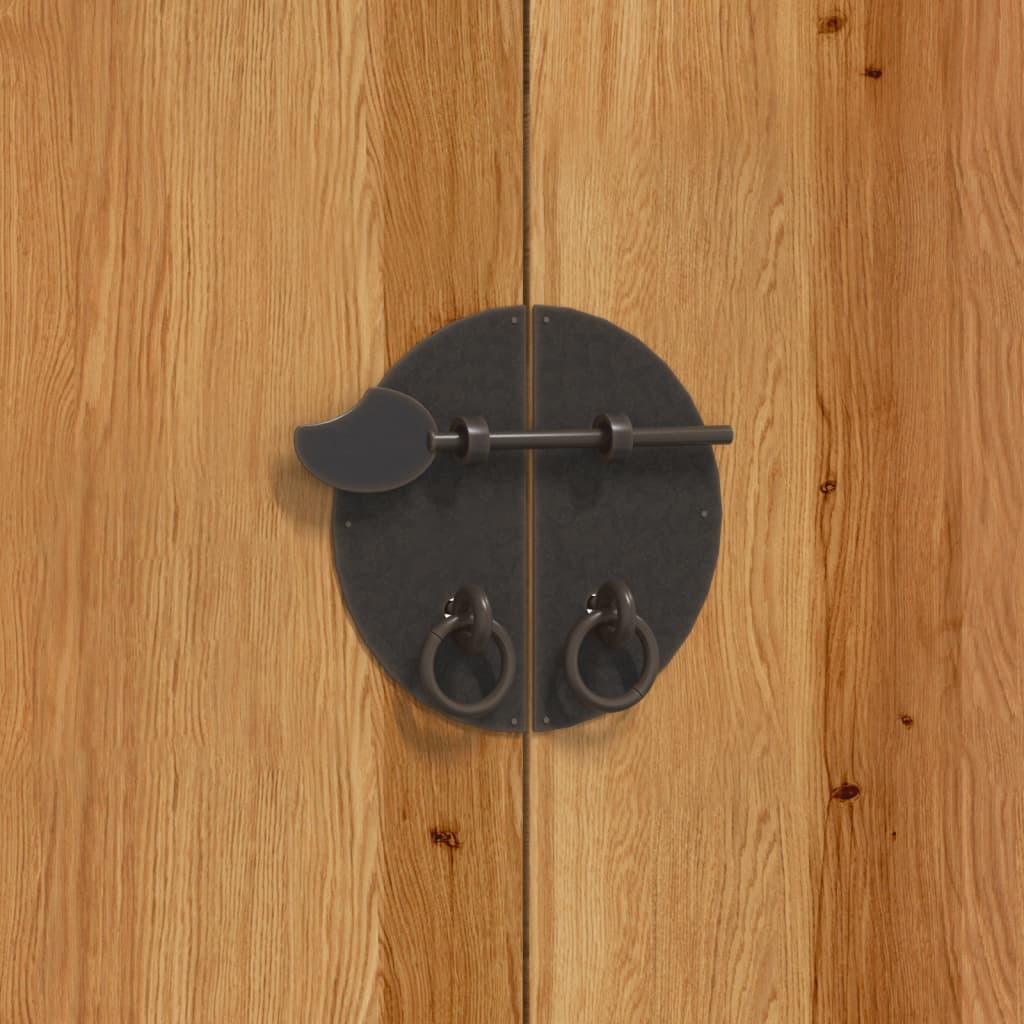 Set Mobili Da Bagno 2 Pz In Legno Massello Di Pino