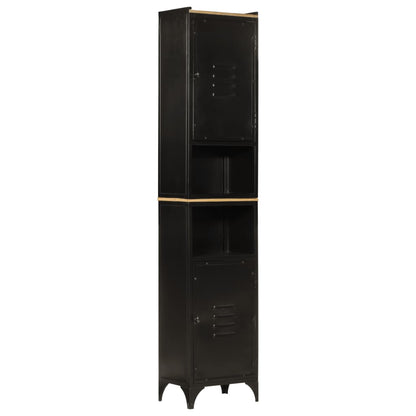 Set Mobili Da Bagno 3 Pz In Ferro E Legno Massello Di Mango