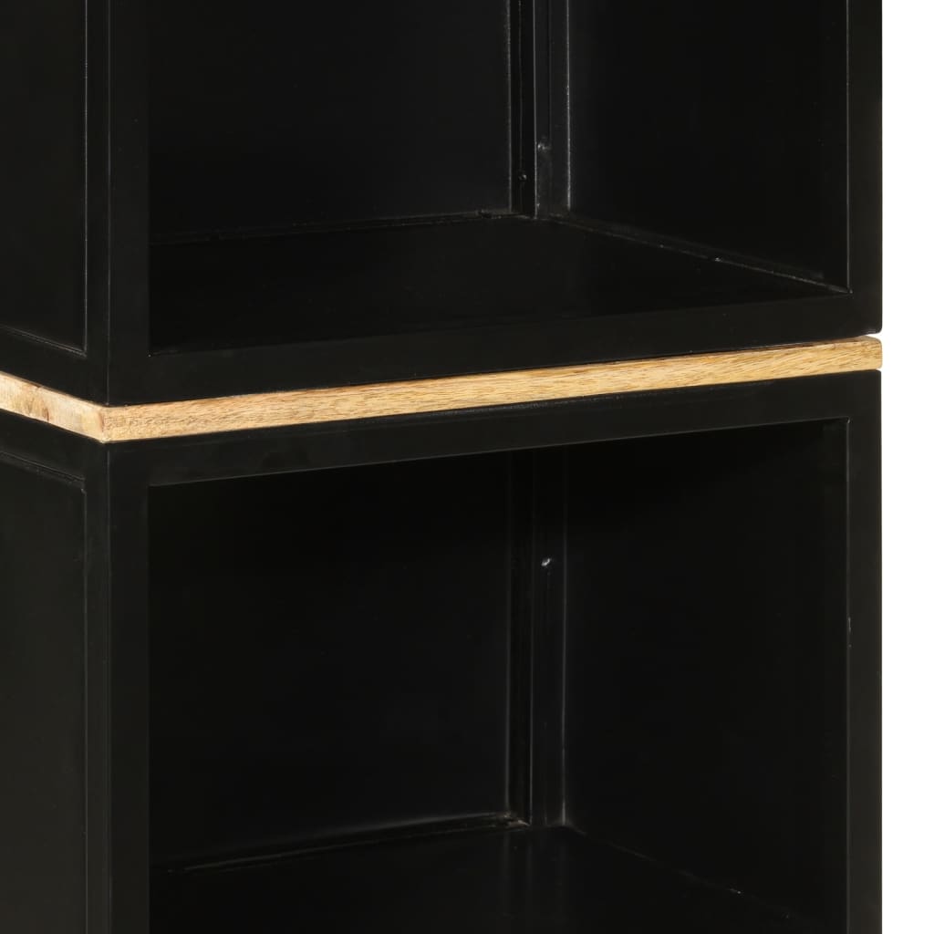 Set Mobili Da Bagno 3 Pz In Ferro E Legno Massello Di Mango