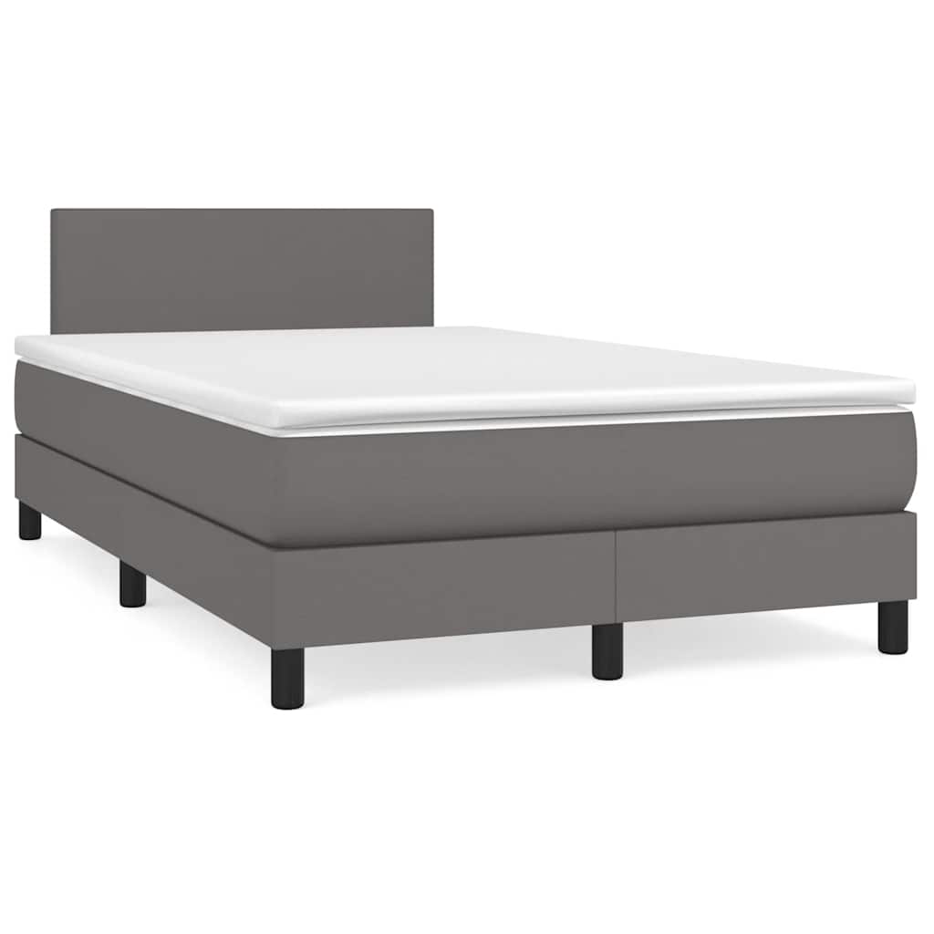 Giroletto Molle Con Materasso E Led 160X200Cm Similpelle