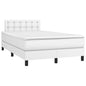 Giroletto Molle Con Materasso E Led 160X200Cm Similpelle