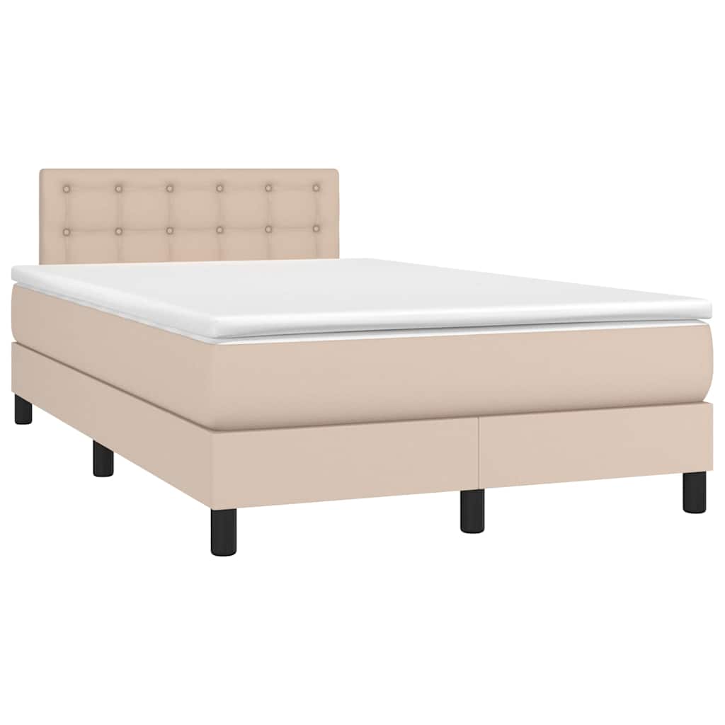 Giroletto Molle Con Materasso E Led 160X200Cm Similpelle