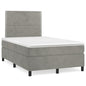 Letto A Sorgente Led Con Materasso Velluto